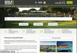 Sites similar to golfholidays.com