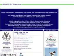 Sites similar to golfinfocyprus.com