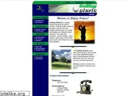 Sites similar to golfingontario.com