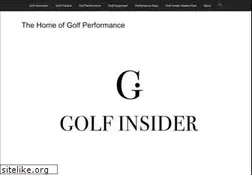 Sites similar to golfinsideruk.com
