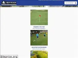Sites similar to golfironwood.org