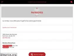 Sites similar to golflespatriotes.com
