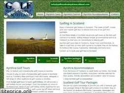 Sites similar to golfmadesimpleinscotland.com