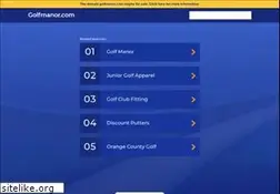 Sites similar to golfmanor.com