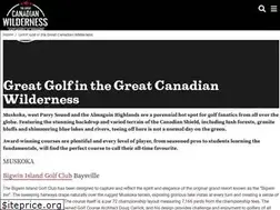 Sites similar to golfmuskoka.com
