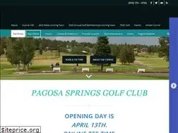 Sites similar to golfpagosa.com