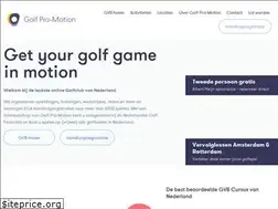 Sites similar to golfpro-motion.nl