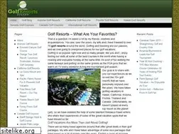 Sites similar to golfresortsdigest.com