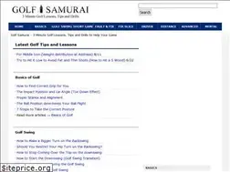 Sites similar to golfsamurai.net
