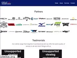 Sites similar to golfscience.co.za