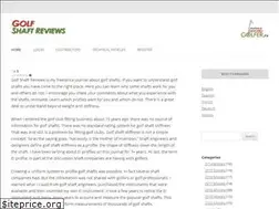 Sites similar to golfshaftreviews.info