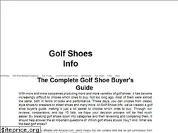 Sites similar to golfshoesinfo.com