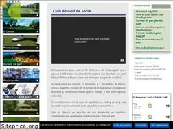Sites similar to golfsoria.com