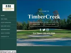 Sites similar to golftimbercreek.com