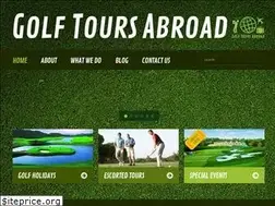 Sites similar to golftoursabroad.com
