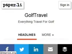Sites similar to golftravel.com