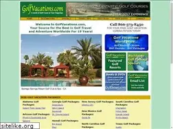 Sites similar to golfvacations.com