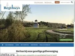 Sites similar to golfverenigingregthuys.nl