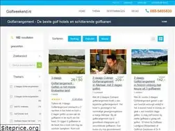Sites similar to golfweekend.nl