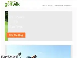 Sites similar to golfwik.com