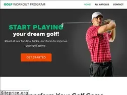 Sites similar to golfworkoutprogram.com