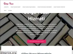 Sites similar to golgeyazarlik.net