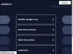 Sites similar to goliath.tv