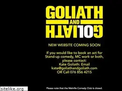 Sites similar to goliathandgoliath.com
