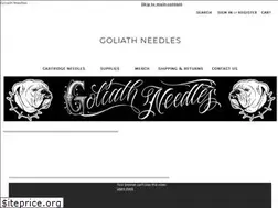 Sites similar to goliathneedles.com