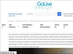 Sites similar to golivedesign.com