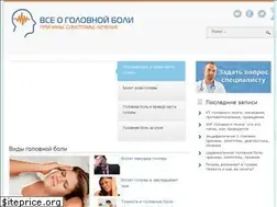 Sites similar to golovabolit.net