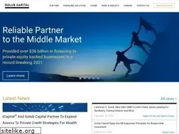 Sites similar to golubcapital.com