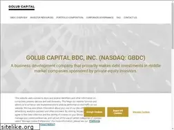 Sites similar to golubcapitalbdc.com