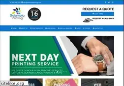 Sites similar to golumbiaprinting.com