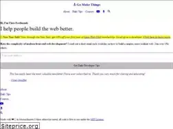 Sites similar to gomakethings.com