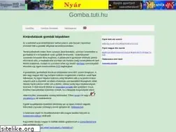 Sites similar to gomba.tuti.hu