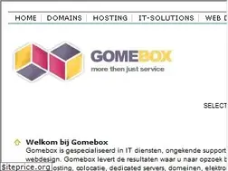 Sites similar to gomebox.nl