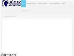 Sites similar to gomezabogados.co