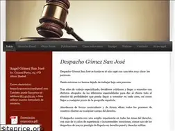 Sites similar to gomezsanjose.es