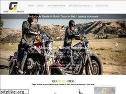 Sites similar to gomotoride.com