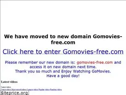 Sites similar to gomovies123.watch