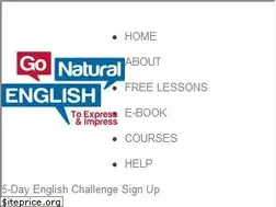 Sites similar to gonaturalenglish.com