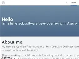 Sites similar to goncalorodrigues.com