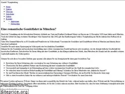 Sites similar to gondel-nymphenburg.de