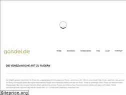 Sites similar to gondel.de