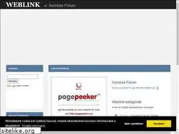 Sites similar to gondola-forum-link.weblink.hu