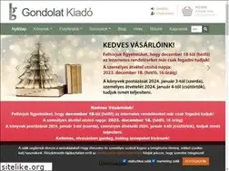 Sites similar to gondolatkiado.hu