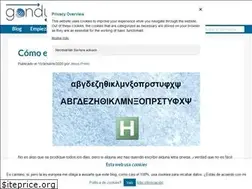Sites similar to gonduana.com