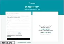 Sites similar to gonepie.com