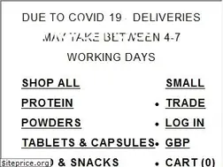 Sites similar to gonutrition.com
